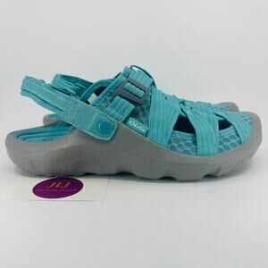 Oboz Women's Whakata Trail Active Outdoor Comfort Sandals Island Blue Size 11